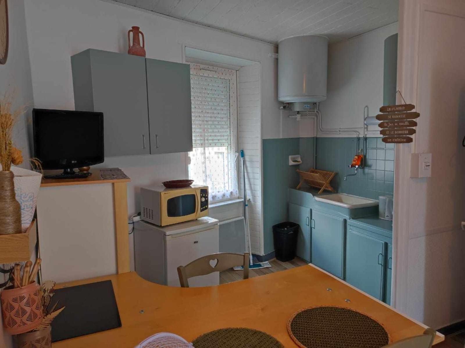 Ferienwohnung Le Nid Douillet Champetre Linge Fourni La Bourboule Exterior foto